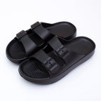 Summer Beach Sandals Thick-Soled Open Toe EVA Slippers for Outdoor Wear