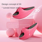 Women's EVA Rocker Bottom Slippers Fitness Slides for Leg Toning and Pain Relief