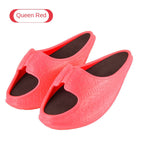 Women's EVA Rocker Bottom Slippers Fitness Slides for Leg Toning and Pain Relief