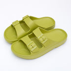 Summer Beach Sandals Thick-Soled Open Toe EVA Slippers for Outdoor Wear