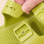 Summer Beach Sandals Thick-Soled Open Toe EVA Slippers for Outdoor Wear